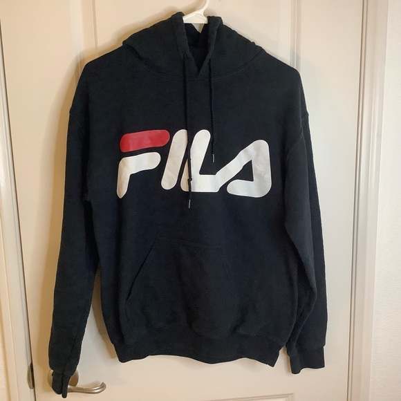 Fila Lucy Hoodie, Black Color, Size Medium - Picture 5 of 11
